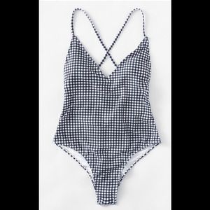 macy's white bathing suit